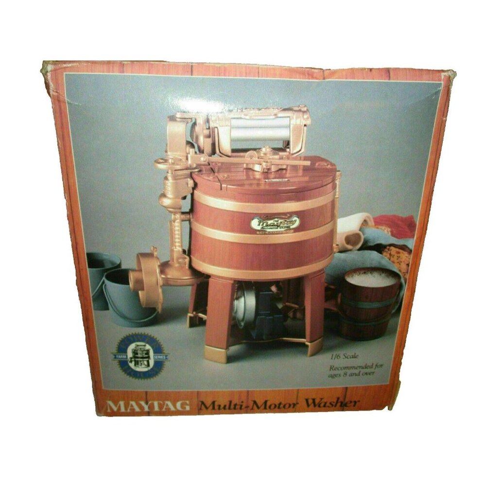 Ertl Power House Farm Series 1/6 Scale Diecast Maytag Multi-Motor Washer #4967